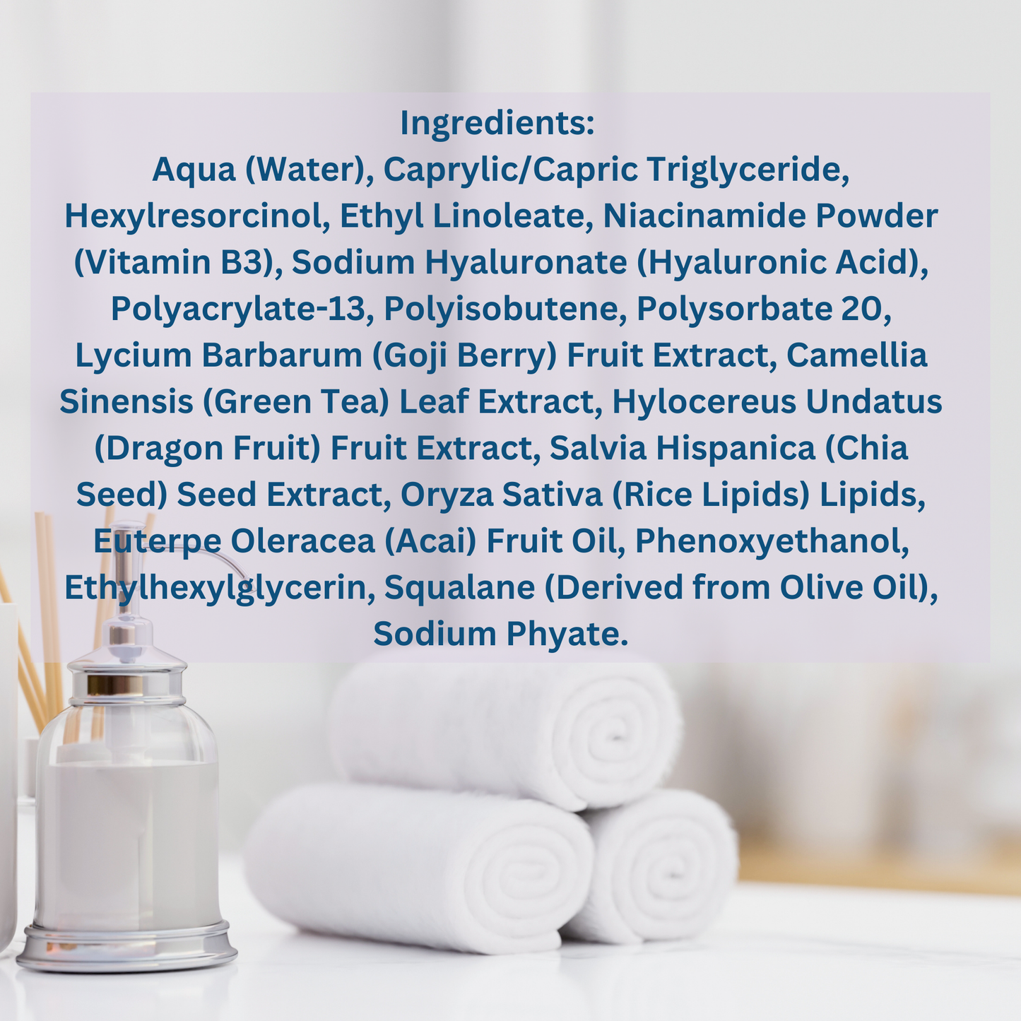 IRISERENE 5% NIACINAMIDE COMPLEXION FACIAL SERUM With Hyaluronic Acid