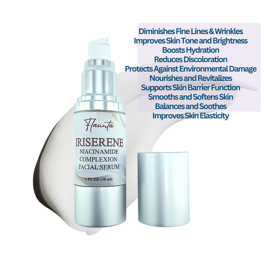 IRISERENE 5% NIACINAMIDE COMPLEXION FACIAL SERUM With Hyaluronic Acid